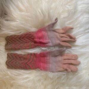 Missoni Multicolor Knit Gloves